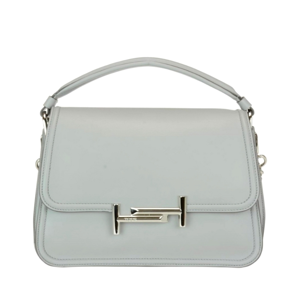 TOD'S Double T Grey Small Bag